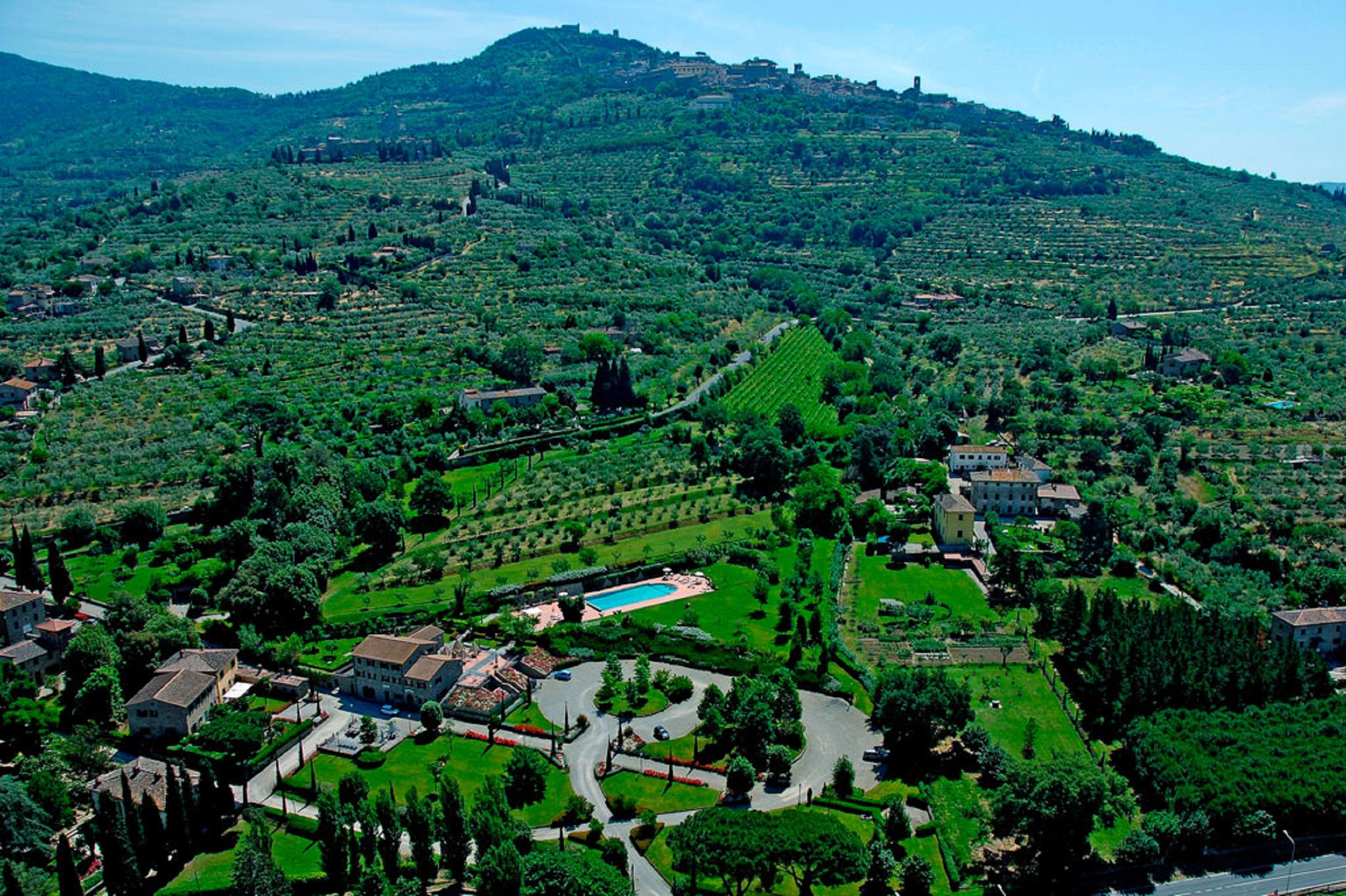 Готель Borgo Il Melone Кортона Екстер'єр фото