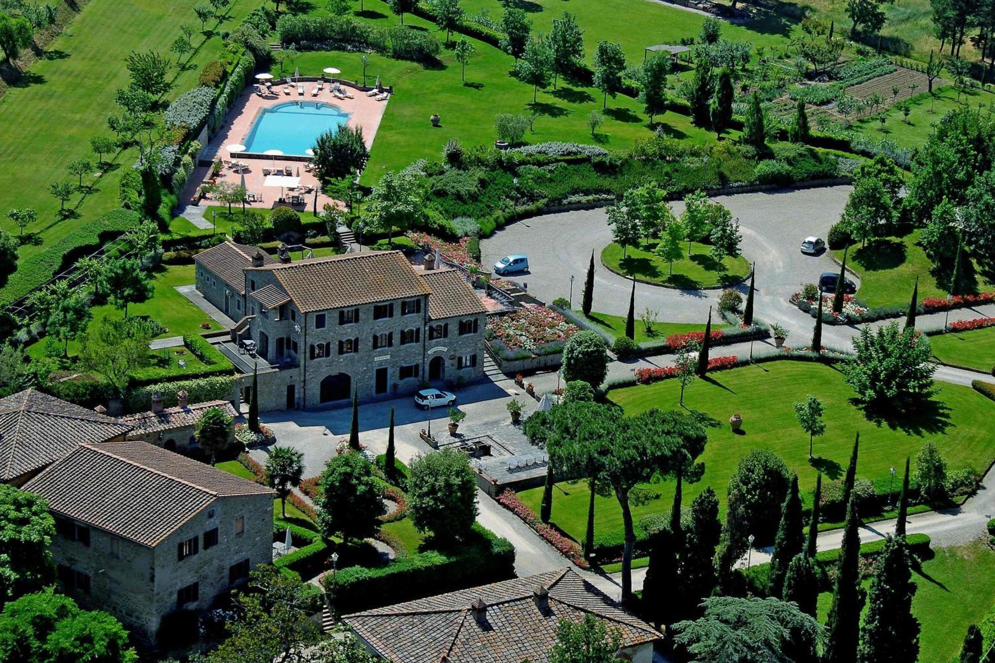 Готель Borgo Il Melone Кортона Екстер'єр фото